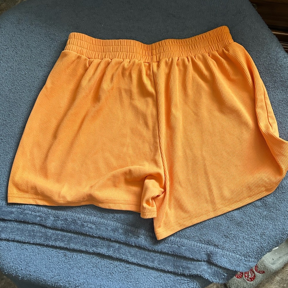 Bright Orange Athletic Shorts